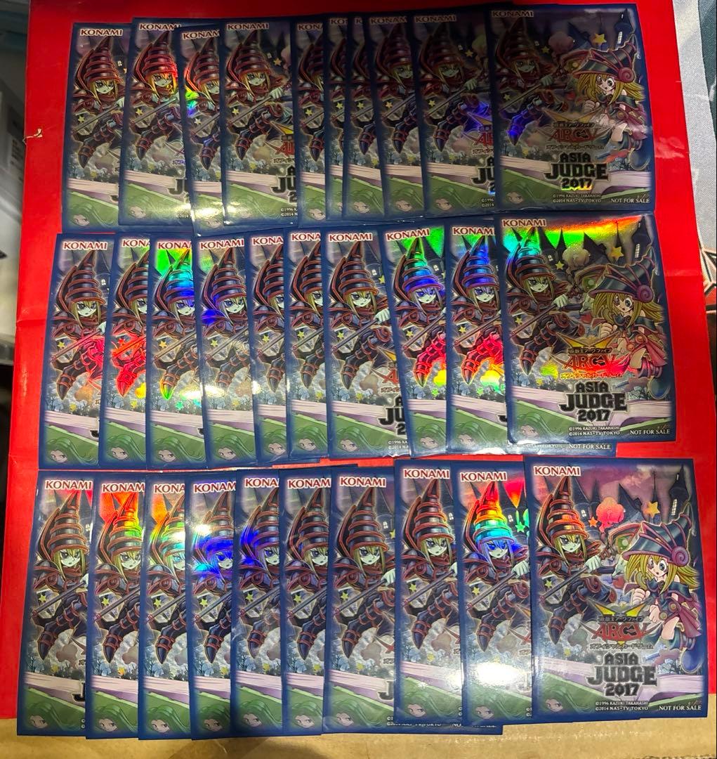 遊戯王 ASIA JUDGE 2017 トゥーン スリーブ 30枚 - メルカリ