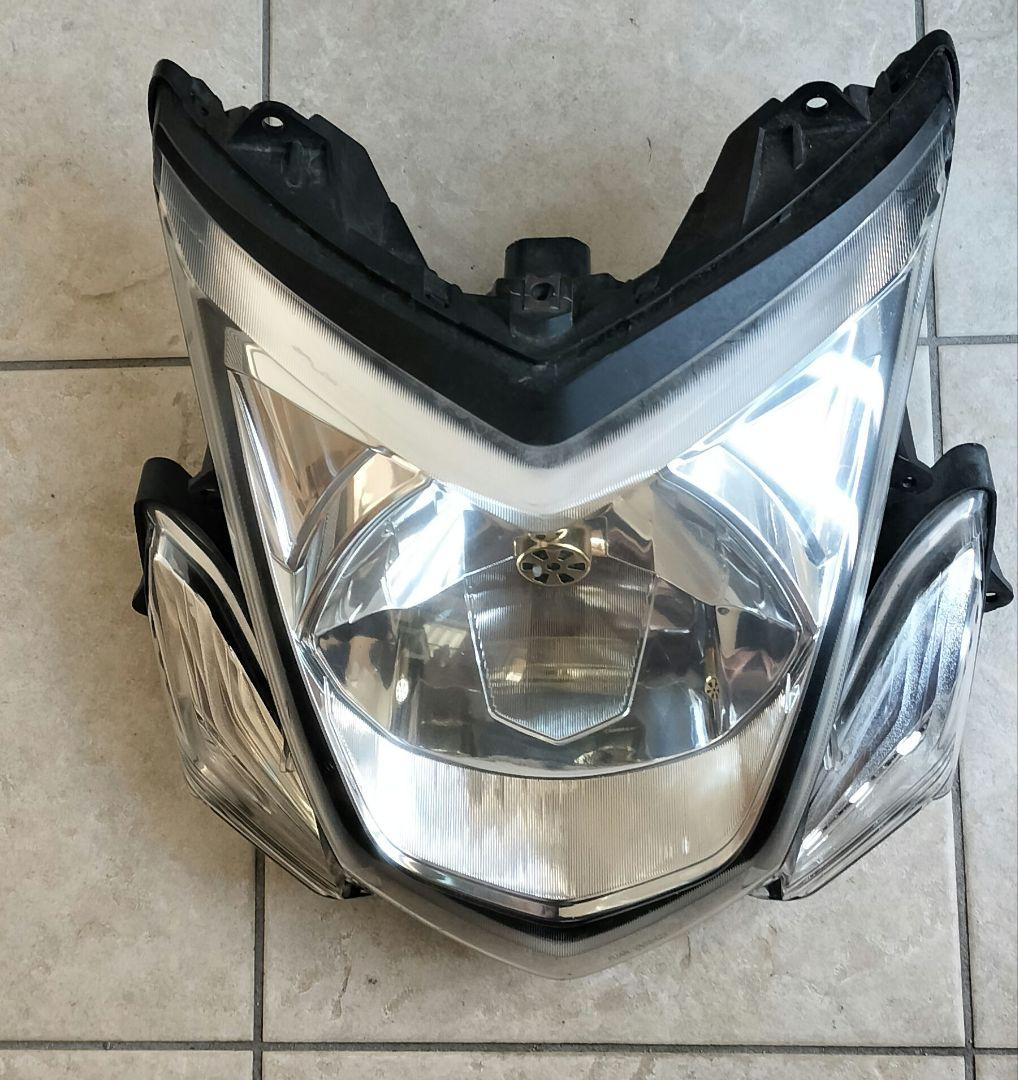 KawasakiZRX1200ダエグ純正ウィンカーなど純正部品。