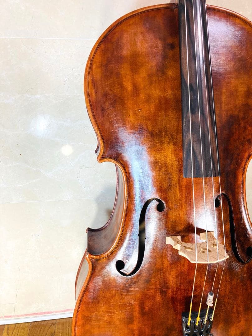 【ドイツモダンチェロ】チェロ　弓　HIMAハードケース トリプルブリランテ