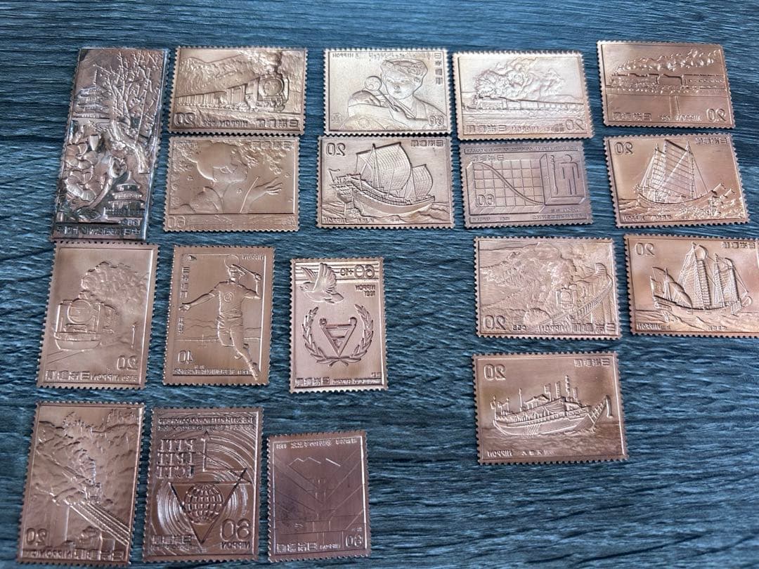 銀製品 日本郵便 コレクション 銀 切手58g - メルカリ