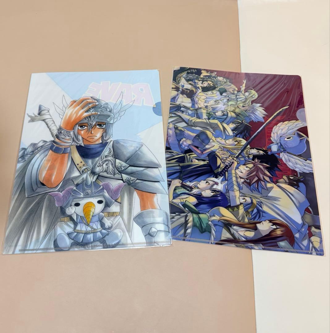 フェアリーテイル & RAVE クリアファイルセット - メルカリ