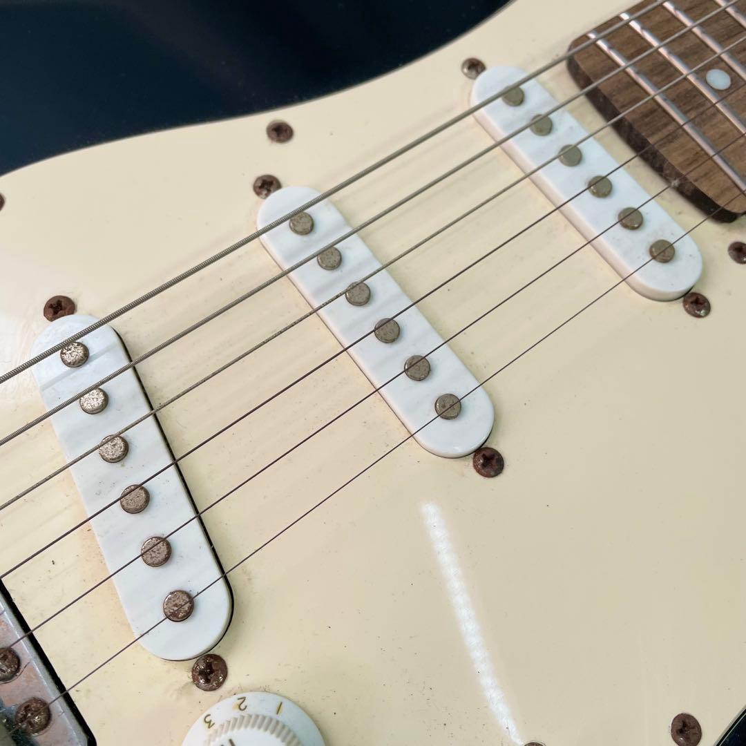 BUSKER'S バスカーズ エレキギター ストラトキャスター ブラック