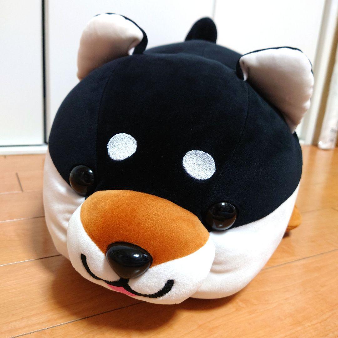 【23日まで限定価格】　ハッピーまめしば　特賞　特等　黒柴　特大ぬいぐるみ