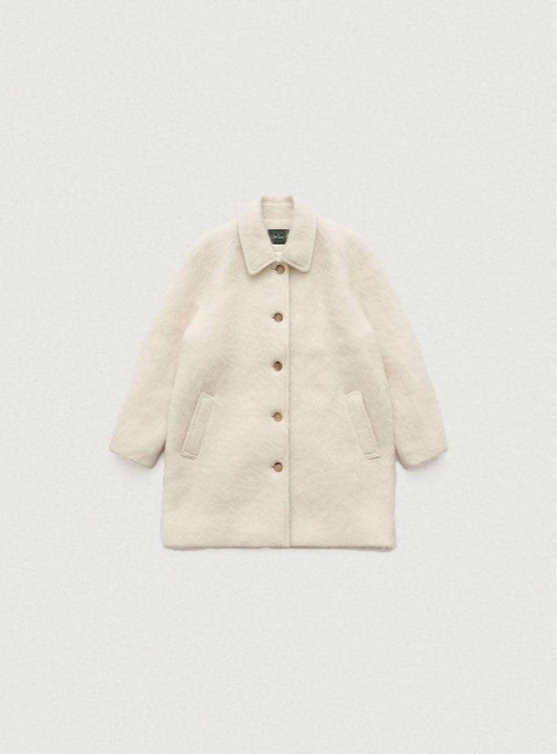 美品 ⭐︎ The Barnnet ウール シャギーコート ホワイト
