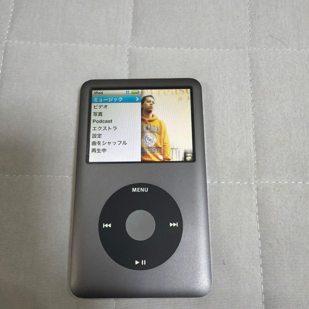 iPod classic グレー 160GB 充電ケーブル付き