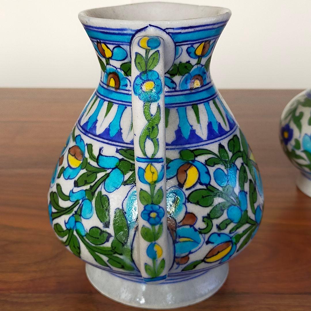 清乾隆磁器青花花鳥紋両耳瓶 景徳鎮 陶磁器 装飾品 現代工芸品 美術品