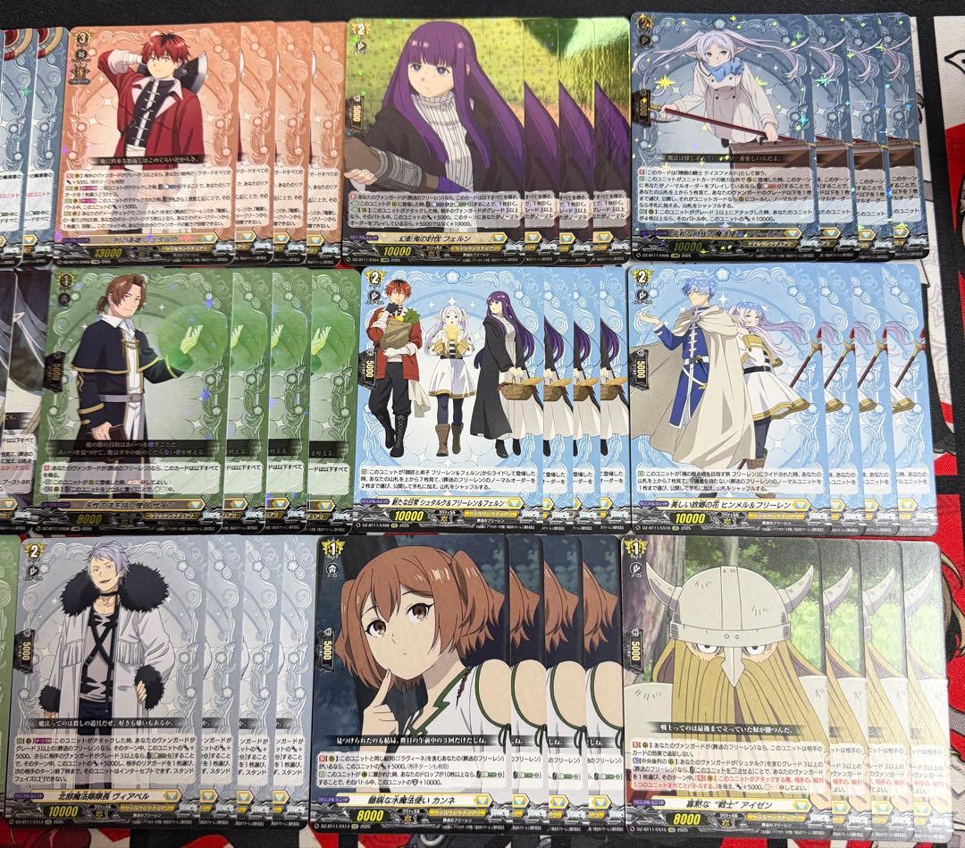 葬送のフリーレン　4コンセット　デッキ　ヴァンガード　ケテルサンクチュアリ