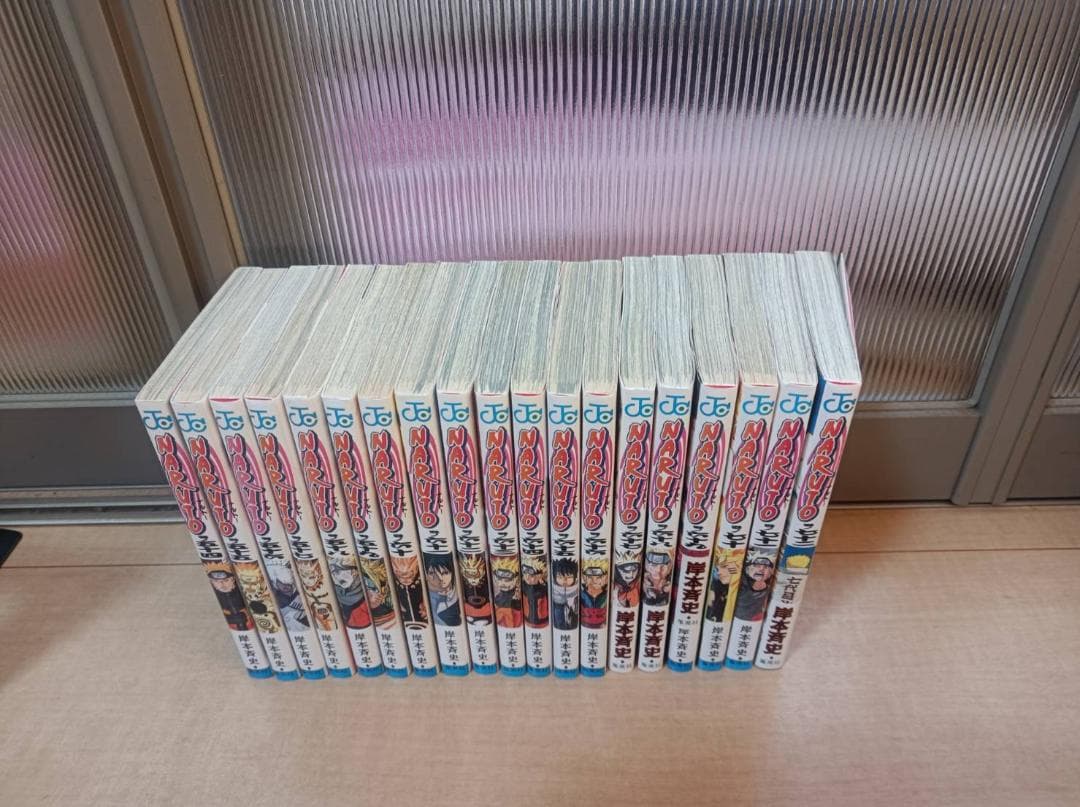 希少超絶 美品 初版 帯付き NARUTO ナルト 全巻 全巻セット