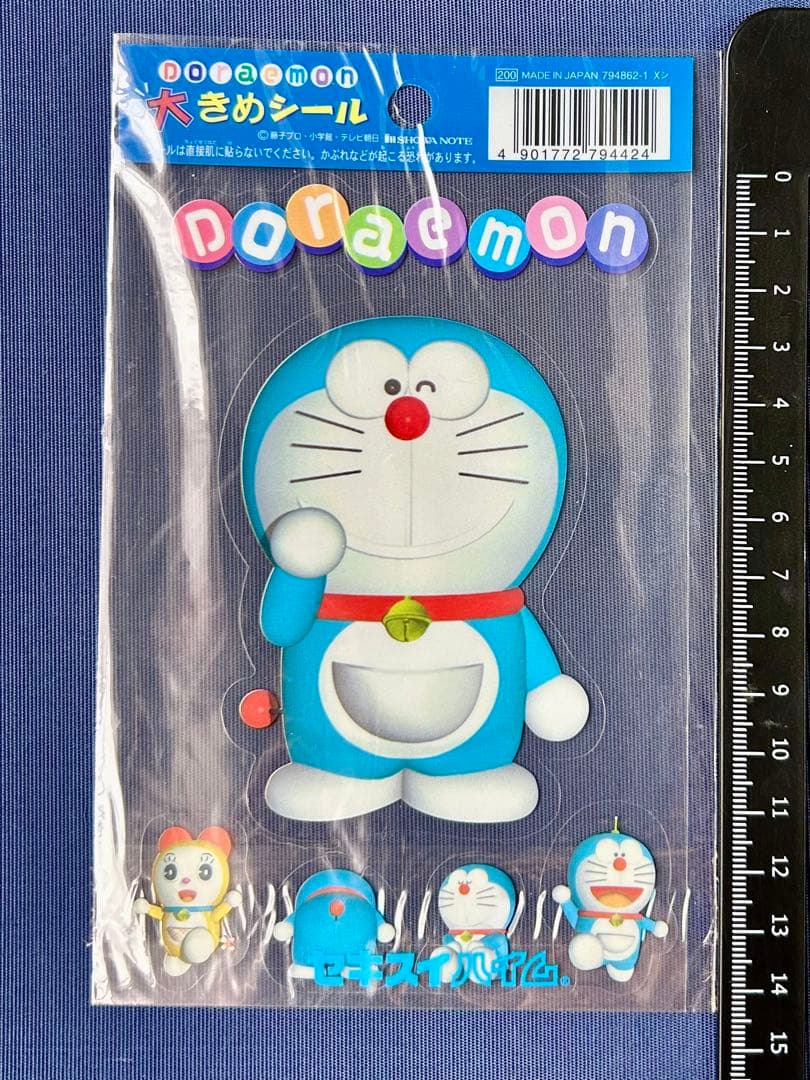 ドラえもん 大きめシール 平成女児 当時物 レア❗️未使用 透明 - メルカリ