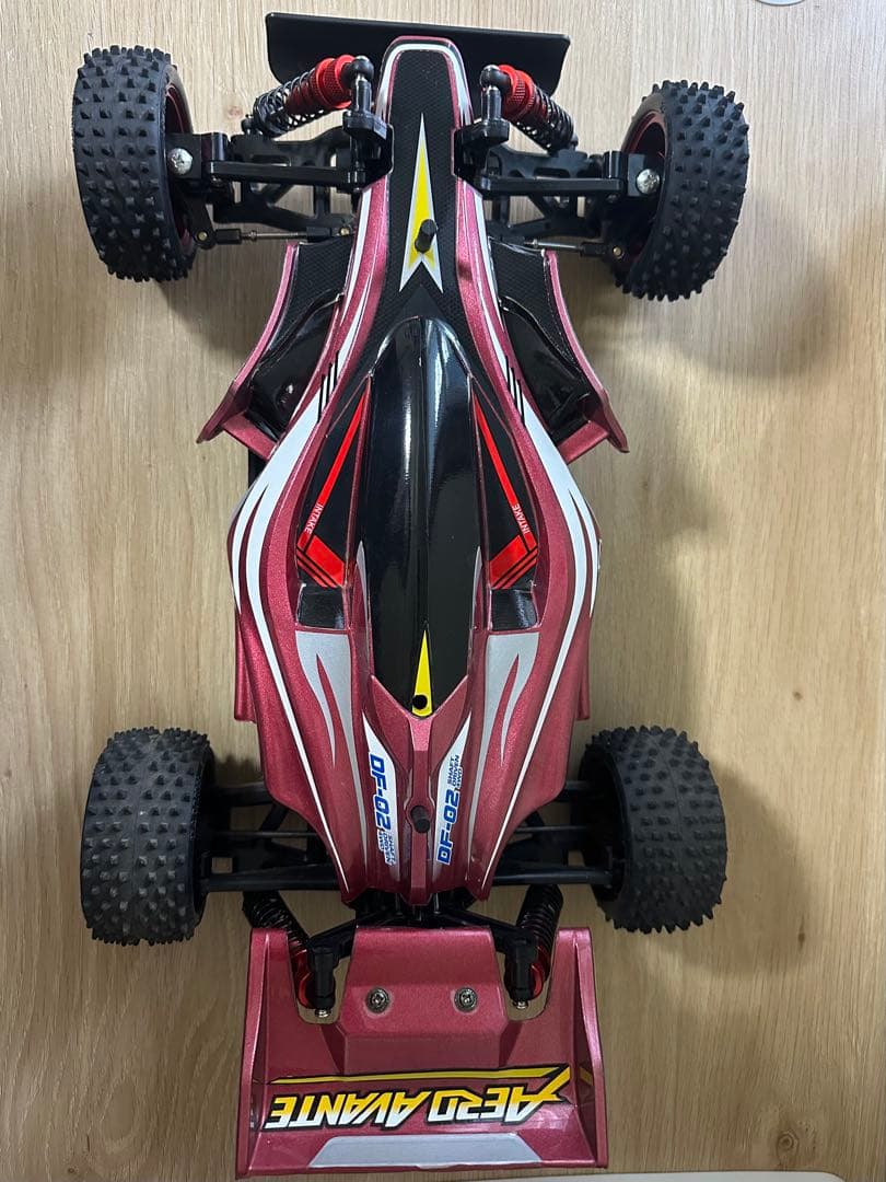 s*o様 タミヤ DF-02 エアロアバンテ RCカー 完成品 レッド