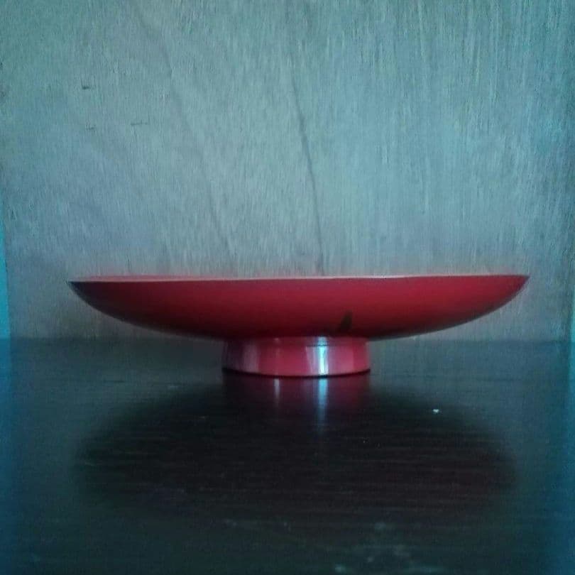 漆工芸　朱漆　金蒔絵　盃⑤　江戸から明治時代　七組盃のひとつ