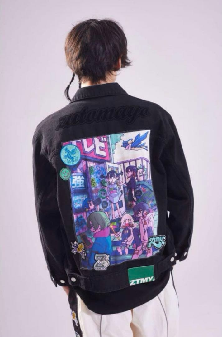 ずとまよ オーバーサイズデニムジャケット Lサイズ