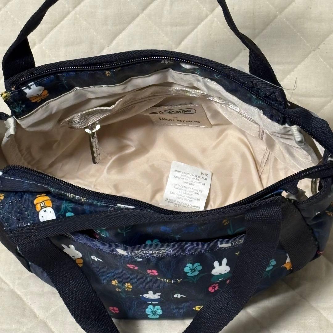 レスポートサック　スモールジェニー　ミッフィー　2way ネイビー