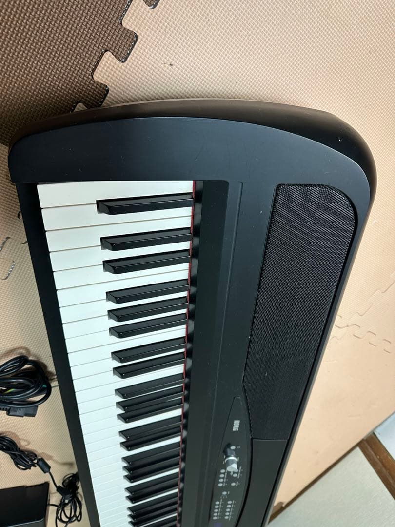 と*う様 1-6//KORG(コルグ) 電子ピアノ 88鍵 ブラック SP-28