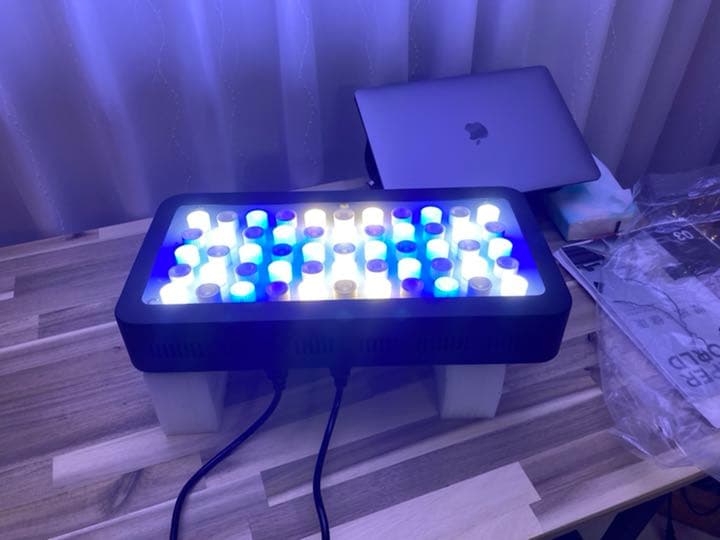 2台 珊瑚水槽LEDライト ブラックボックス PSE技術基準適合 プリズム