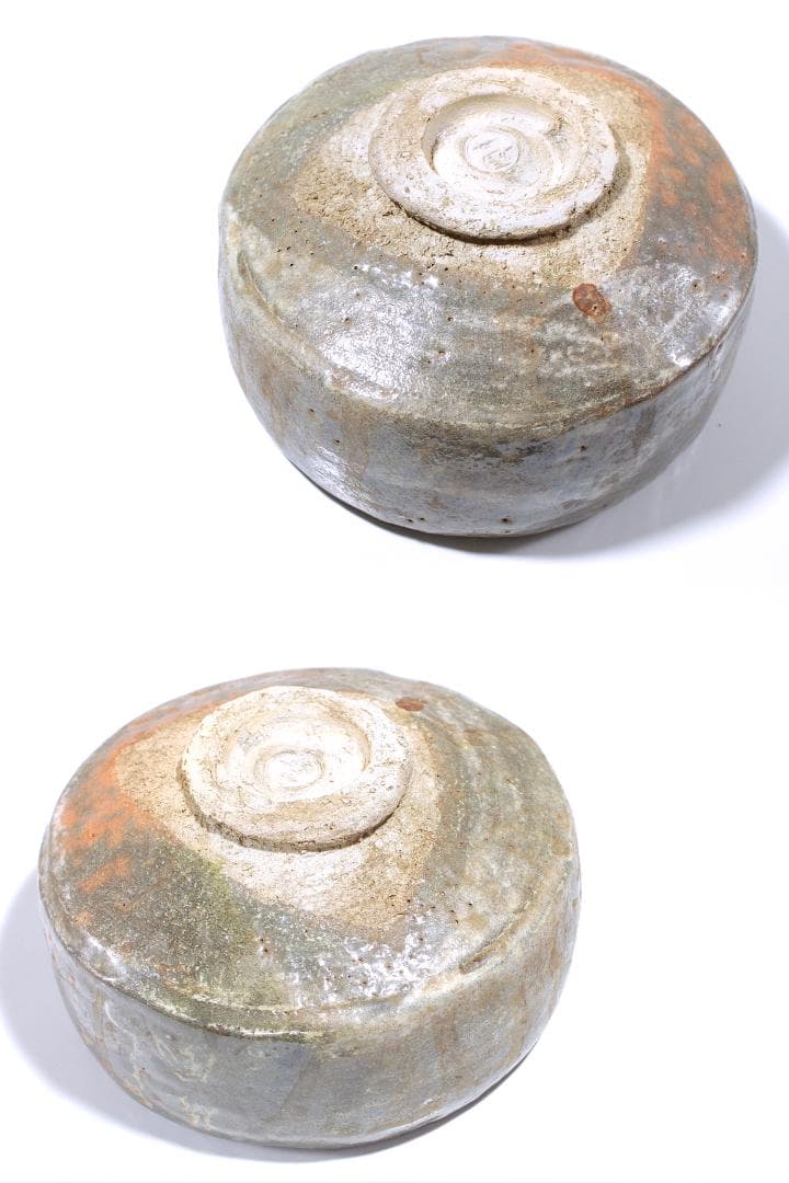 津島焼 赤楽茶碗 [雅風軒 伊藤才叟(1886-1977)] [服部擔風筆] - メルカリ