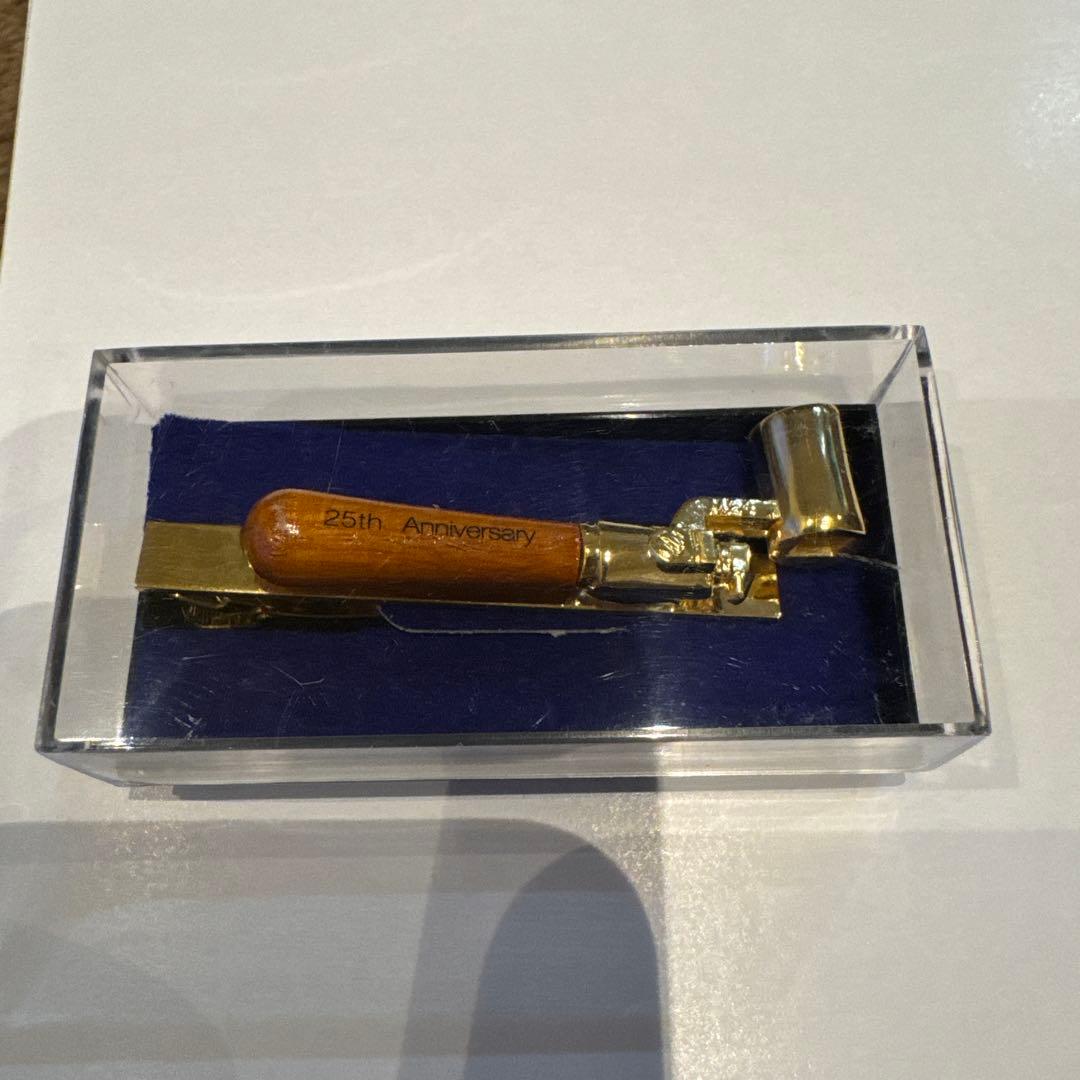 非売品　ブレーキ弁ハンドル　ネクタイピン　鉄道グッズ　気動車　新品未使用品