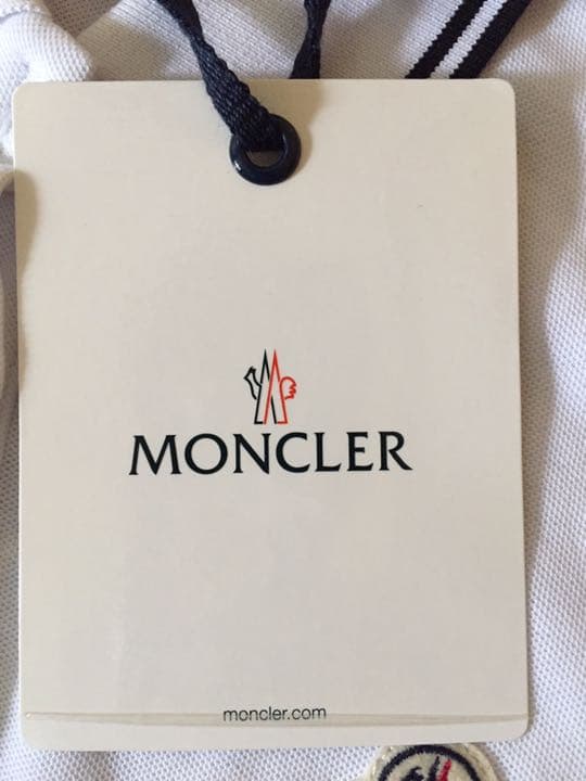【値下げ！】MONCLER✴︎モンクレール 白 ポロシャツ レディース
