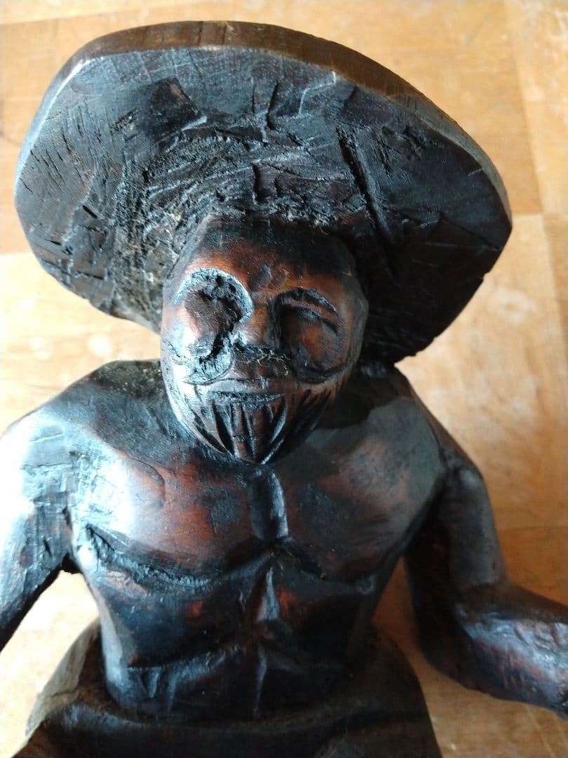 アメリカ アンティーク 木彫り PARA BR TOTA 96 - メルカリ