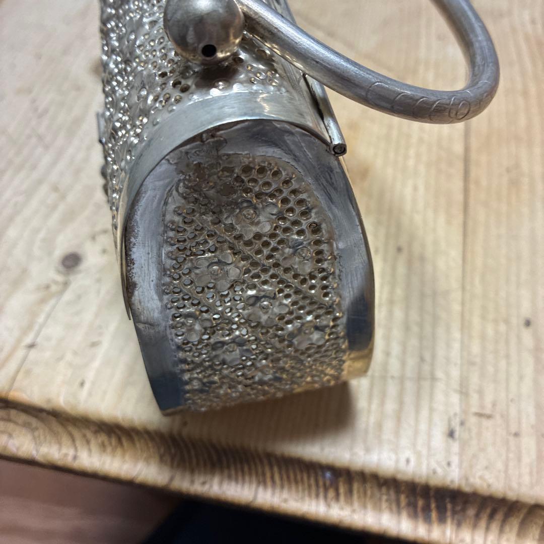 ビンテージ　銀細工　バック