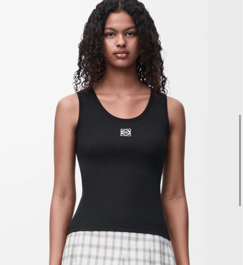 LOEWE レディース アナグラム タンクトップ 新品タグ付き ロエベ