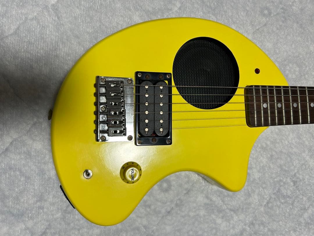 FERNANDES ZO-3 アンプ内蔵ミニギター イエロー 「ジャンク品」