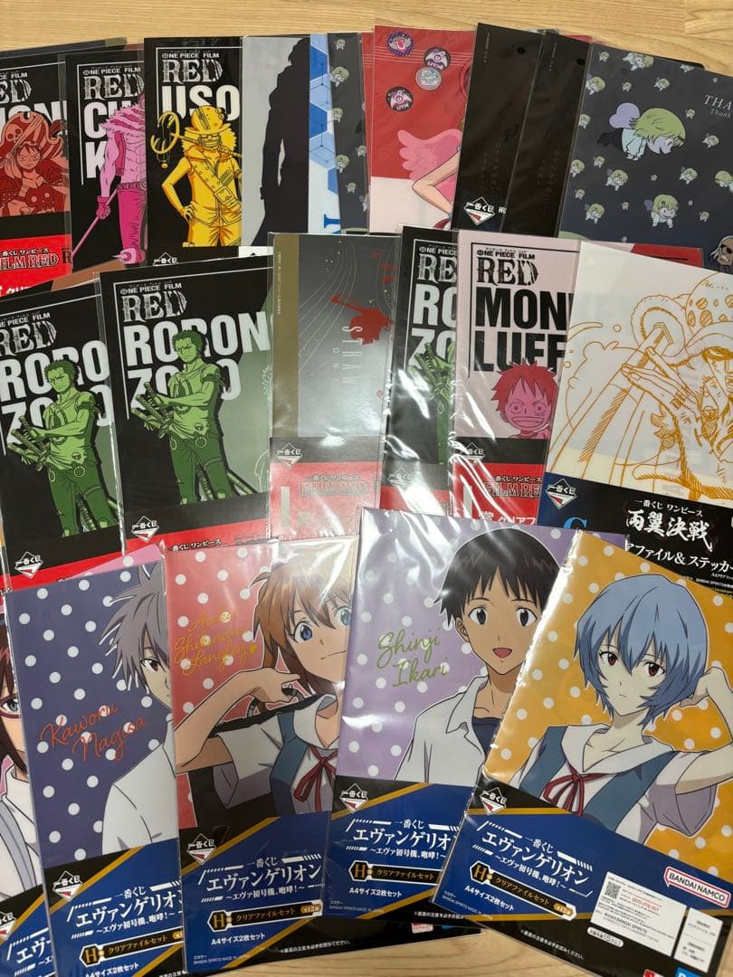 ノンジャンル アニメキャラ クリアファイル 大量 まとめ売り