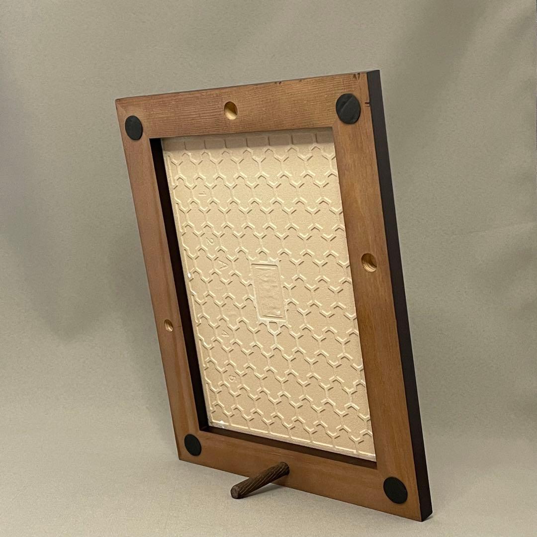 ゴッホ　ひまわり　フォトタイル木製フレーム付き　全7作品セット