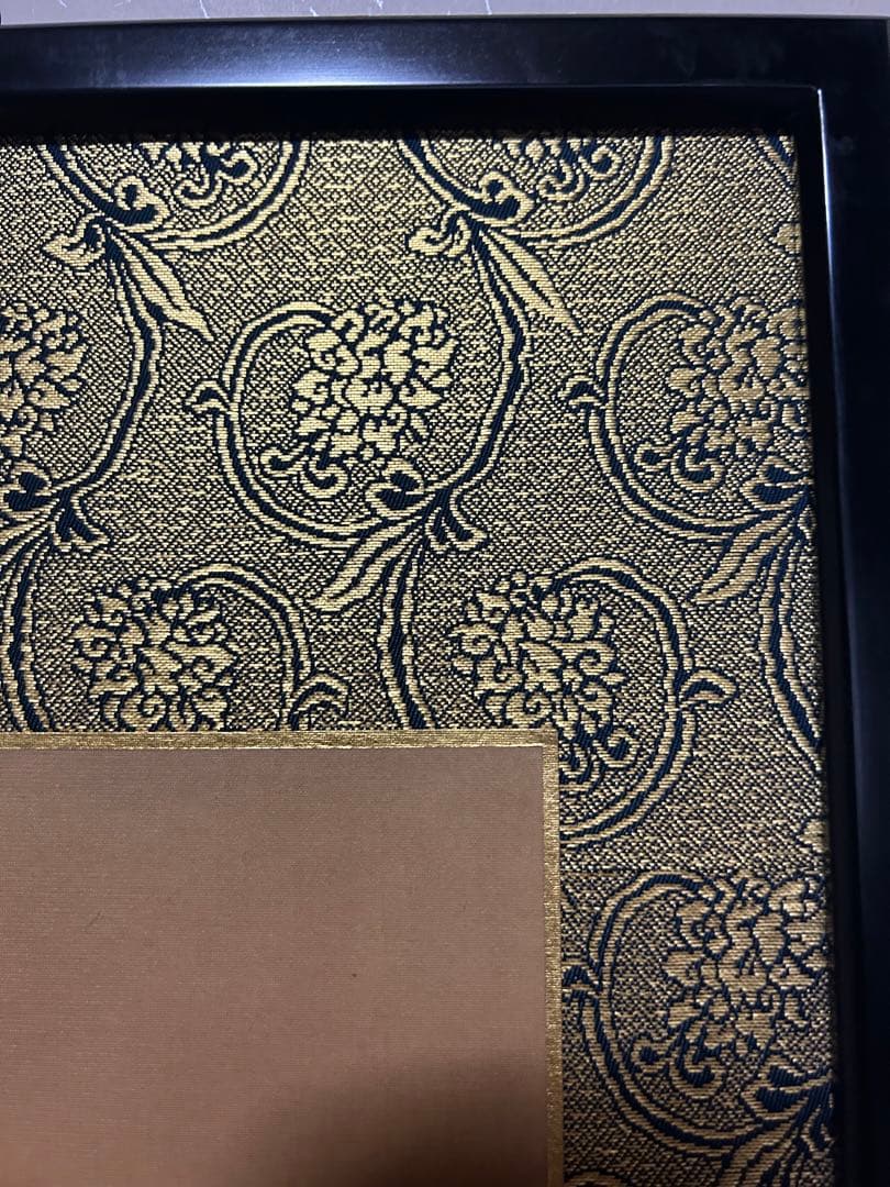 希少品・額装付 不動明王 仏画 アンティーク 130cm×60cm 開運・魔除け