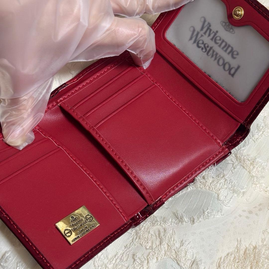 Vivienne Westwood 三つ折り財布 レッド