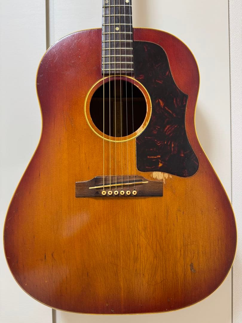 Gibson J-45 Cherry Sunburst 1961年 弾く！ Gibson 1961年製 J-45 CS