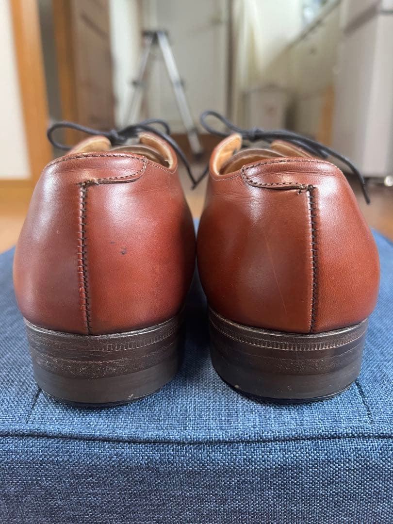 イェテイ】ALDEN ブラウン　vチップ24.5センチ　カーフ