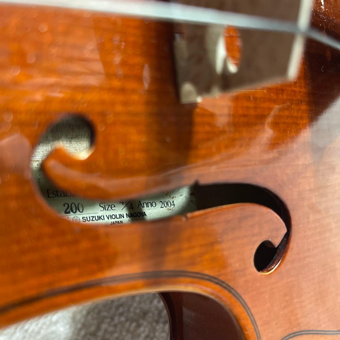 鈴木SUZUKI NO.200 4/4 2004年製 バイオリン