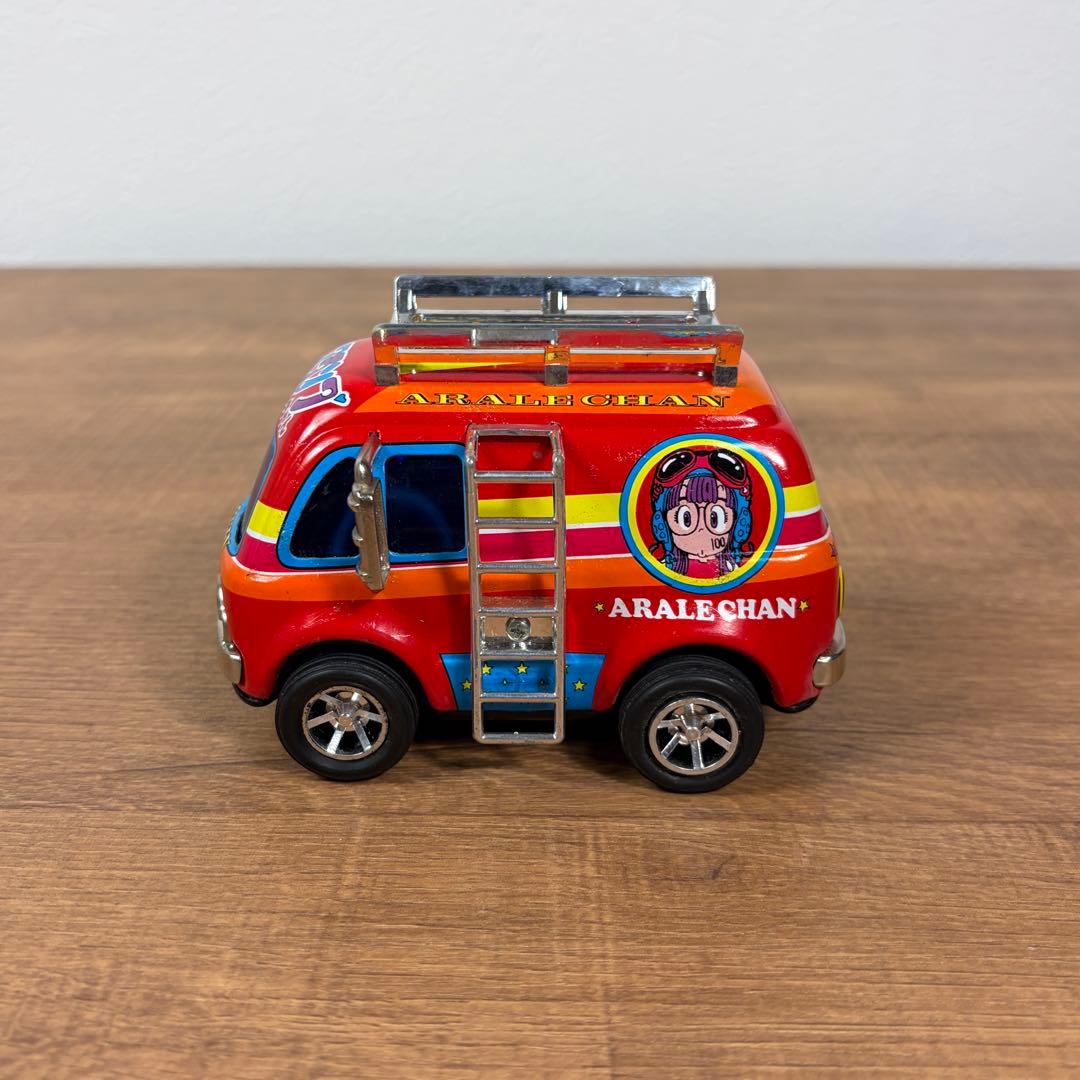Dr.スランプ アラレちゃん ブリキ バス ミニカー 鳥山明 当時物 ジャンク
