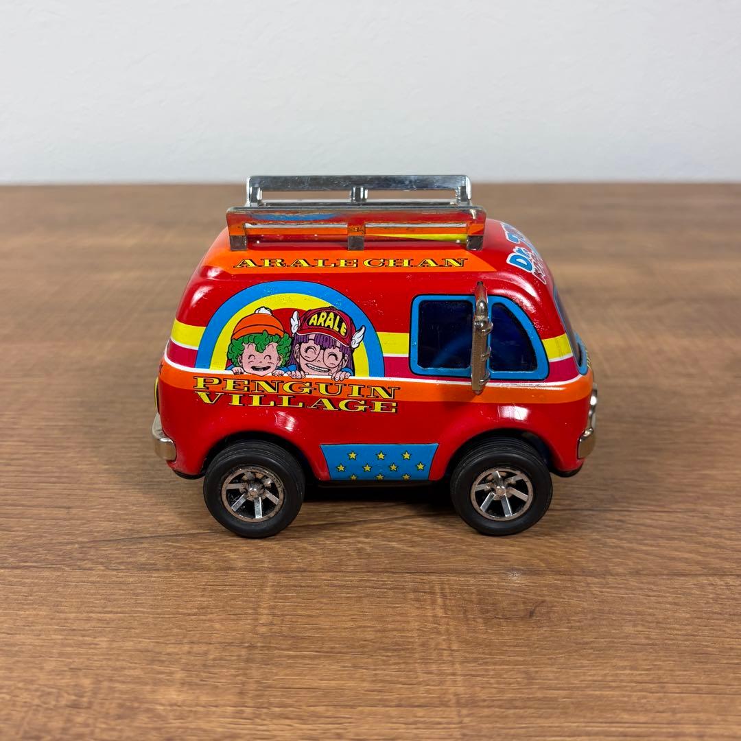 Dr.スランプ アラレちゃん ブリキ バス ミニカー 鳥山明 当時物 ジャンク