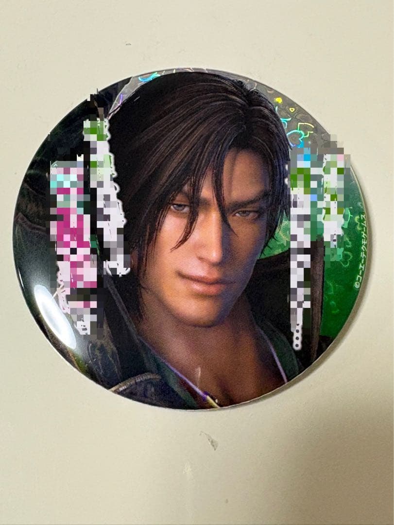 真・三国無双8 おでかけセリフ トレーディングホログラム缶バッチ 法正