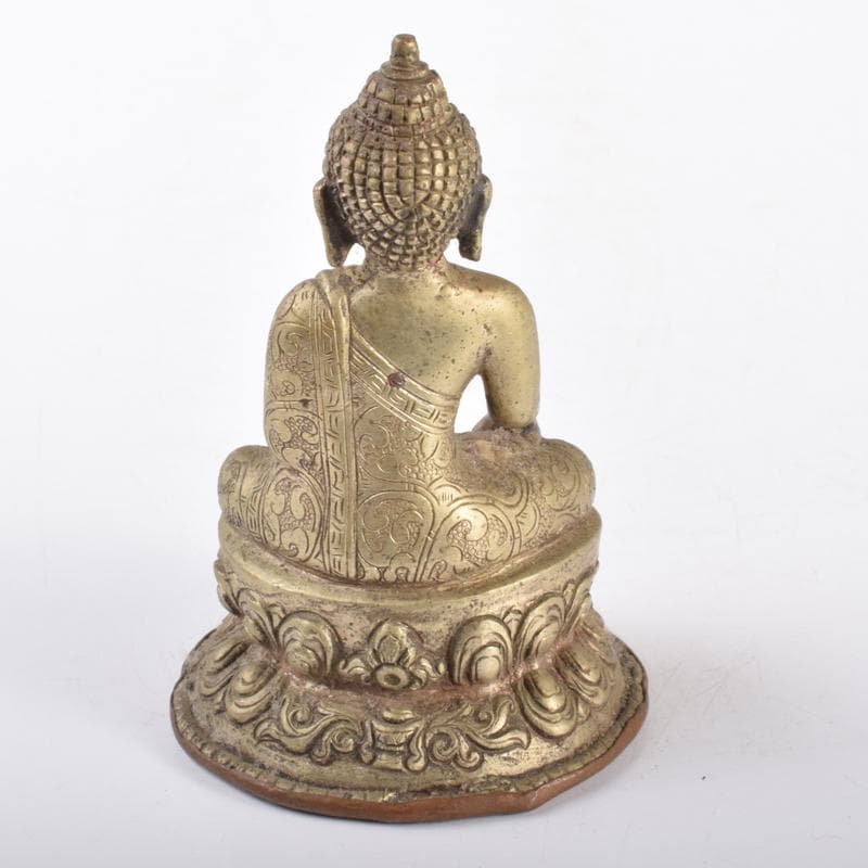 仏教美術古銅青銅チベット仏仏像懐中仏時代箱付CR5168
