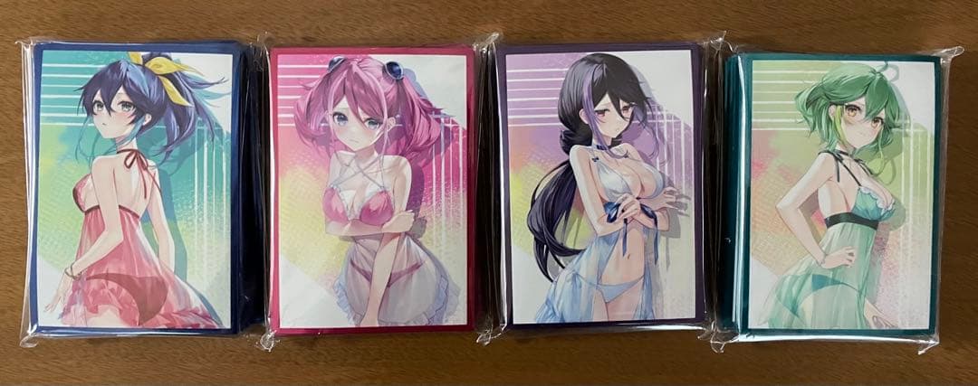 遊戯王 ナイトドレス 柚子シリーズ プレイマット・スリーブ新品未開封