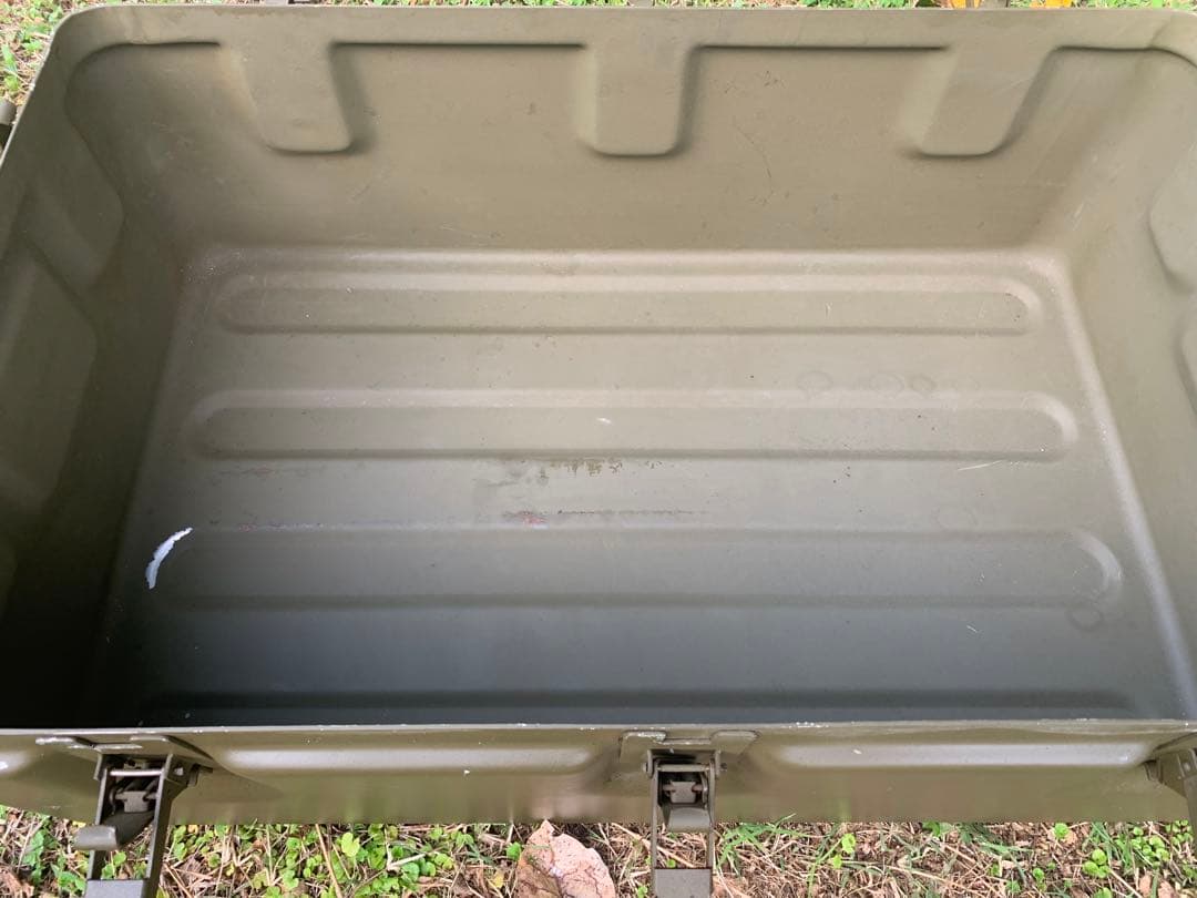 ミリタリー アルミコンテナ 米軍 払下げ 放出品 美品 アウトドア 車載