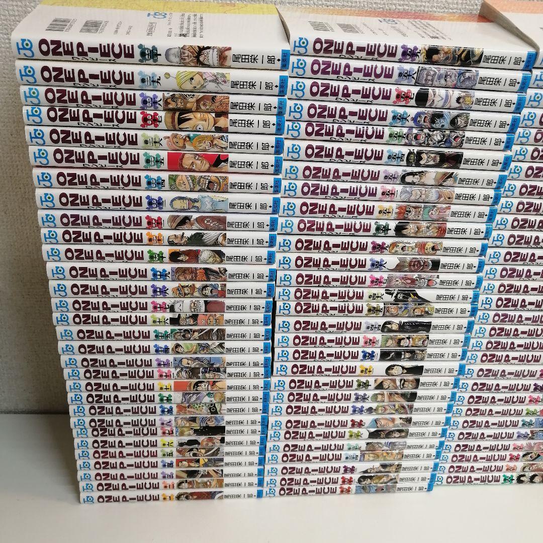 ワンピース 全113巻 全巻 全巻セット 漫画 美品　新品購入　尾田栄一郎　①