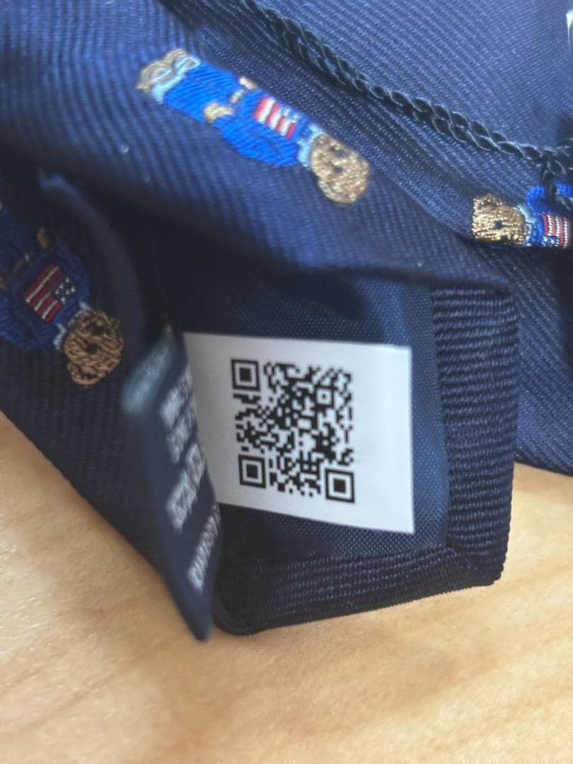 2025ラルフローレン ポロベア ボーイス8－20サイズ ネクタイ イタリア製