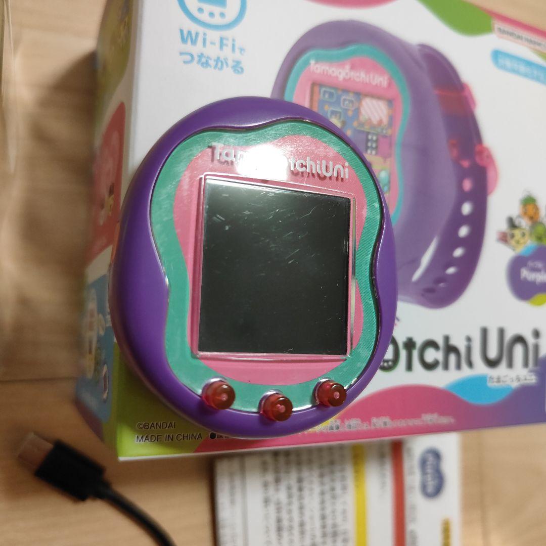 たまごっちユニ　ジャンク　Tamagotchi Uni 　パープル