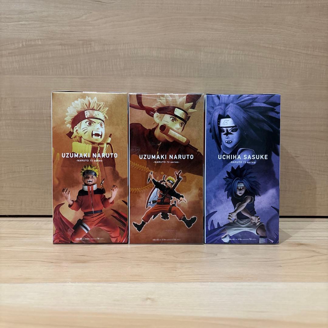 未開封】ナルト フィギュア 3体セット - メルカリ