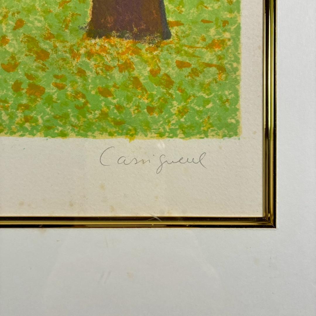 ジャン＝ピエール・カシニョール「大きな木」リトグラフ 大作 サイン入