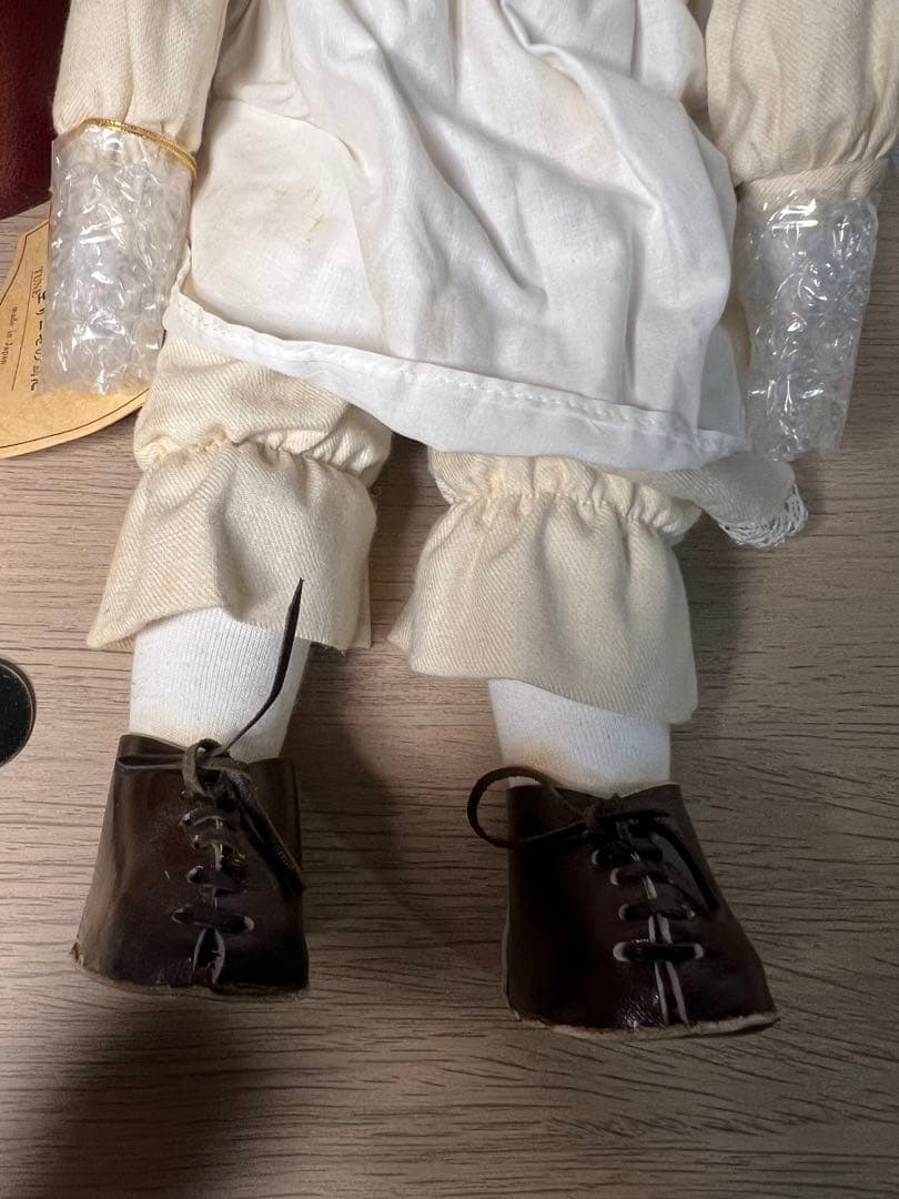 ビスクドール 三協オルゴール人形 40cm エリーゼのために 箱 ネジ付