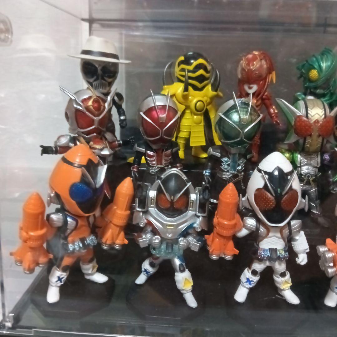 仮面ライダー フィギュア 45体 ※透明ケースは付きません 仮面ライダー