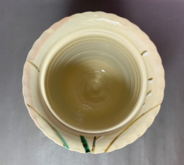 茶道具 秋草絵細水指 真葛 裏千家 鵬雲斎