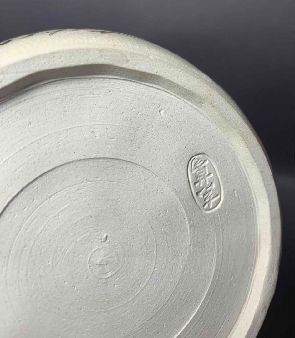 茶道具 秋草絵細水指 真葛 裏千家 鵬雲斎