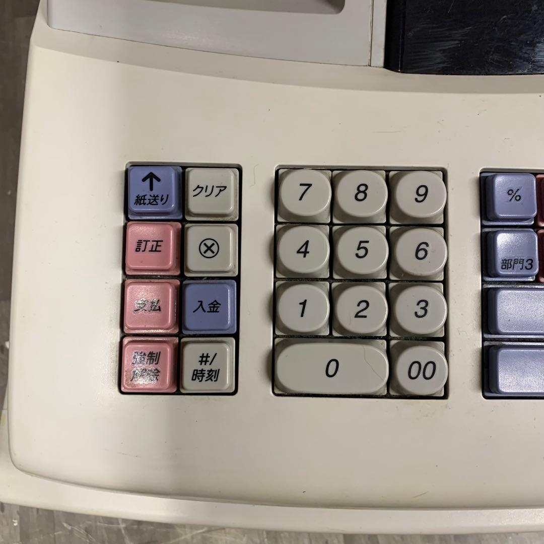 SHARP 電子レジスター XE-A127 店舗用品 レジ ドロワーキー無し