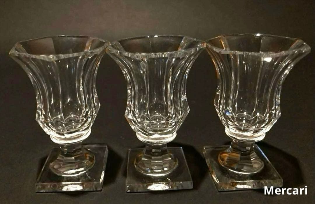 希少】オールドバカラ リキュールグラス ショットグラス3客セット 希少